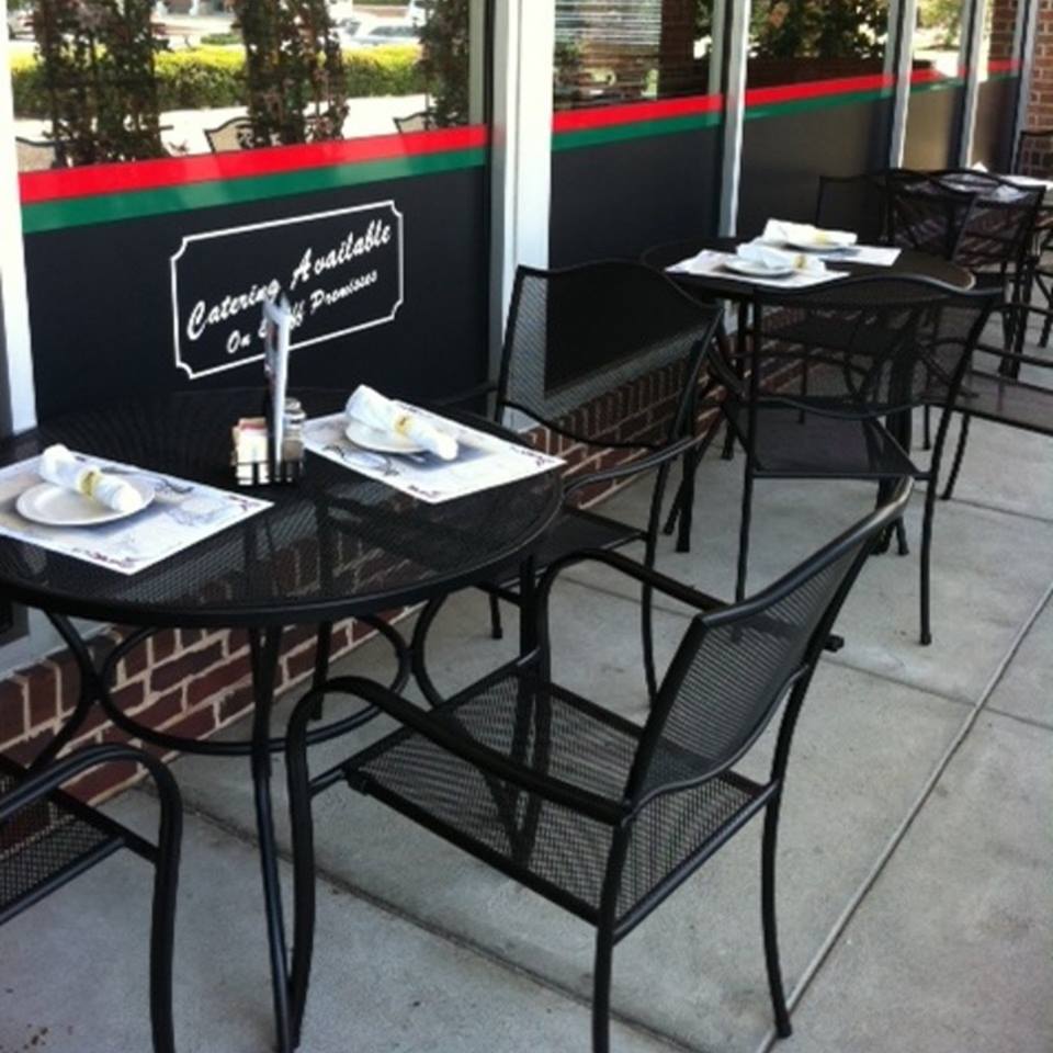 Carluccis Outdoor Patio Seating